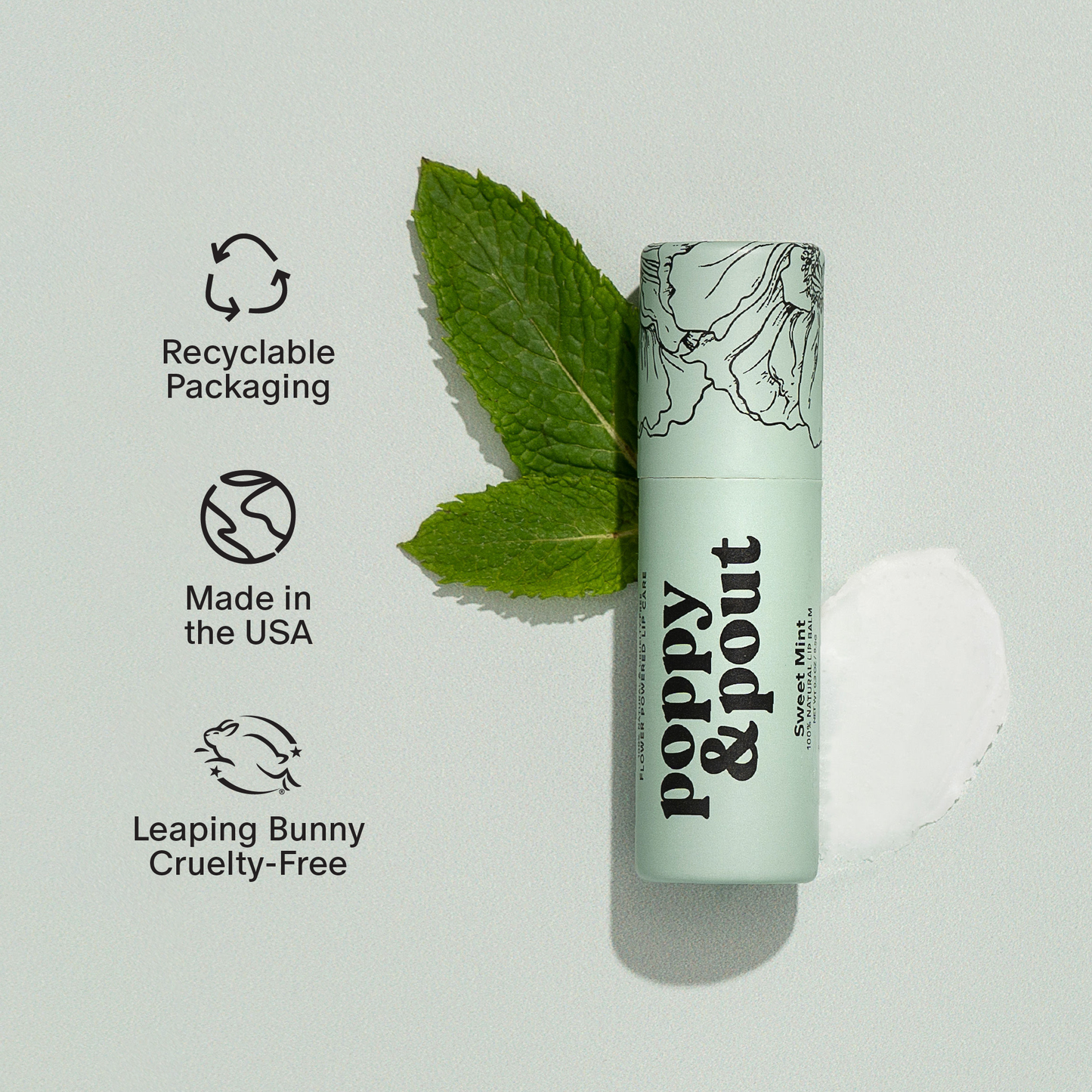 Poppy and Pout Lip Balm