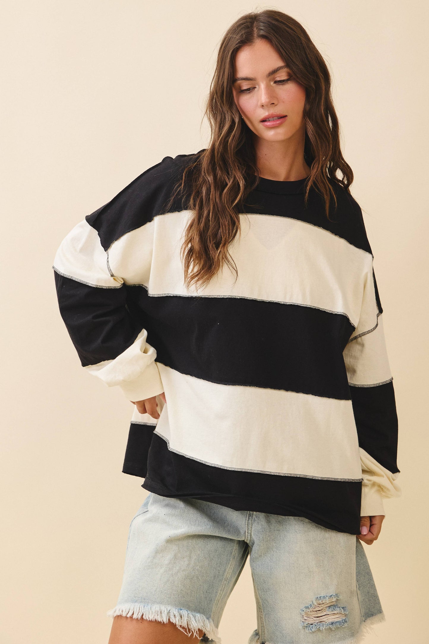 Long Sleeve Slouchy Top