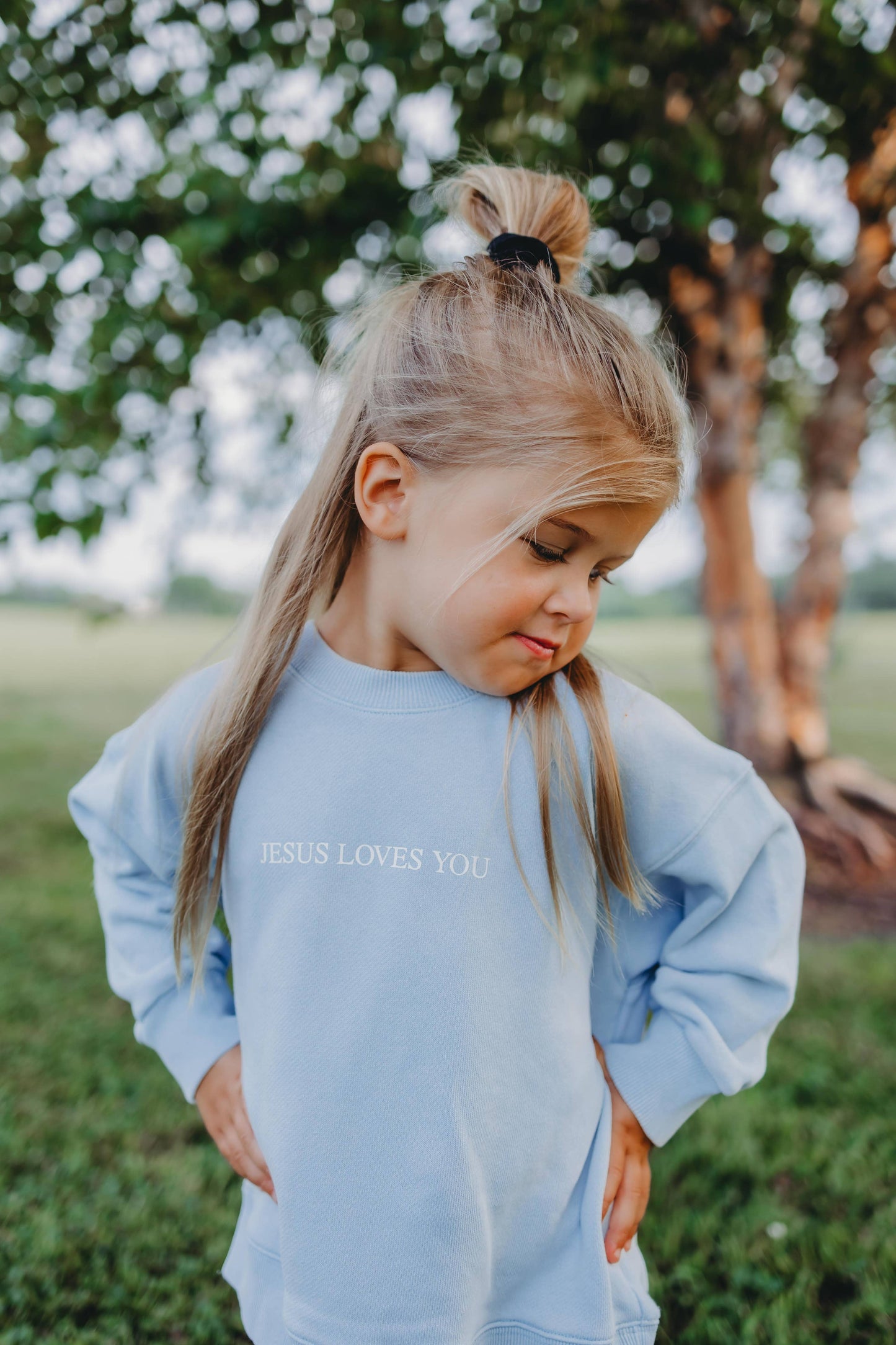 Jesus Loves You French Terry Crewneck