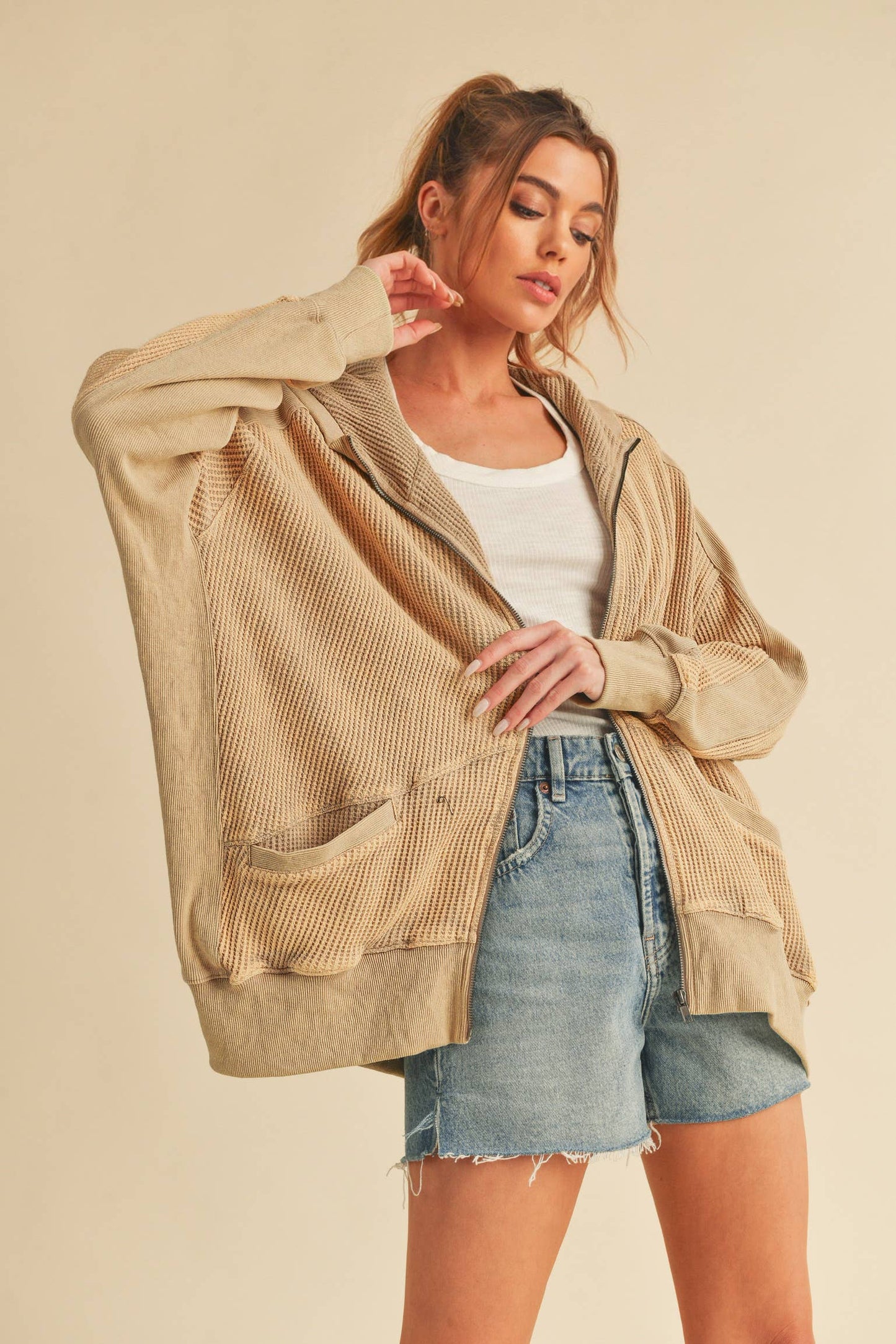 Cady Waffle Jacket